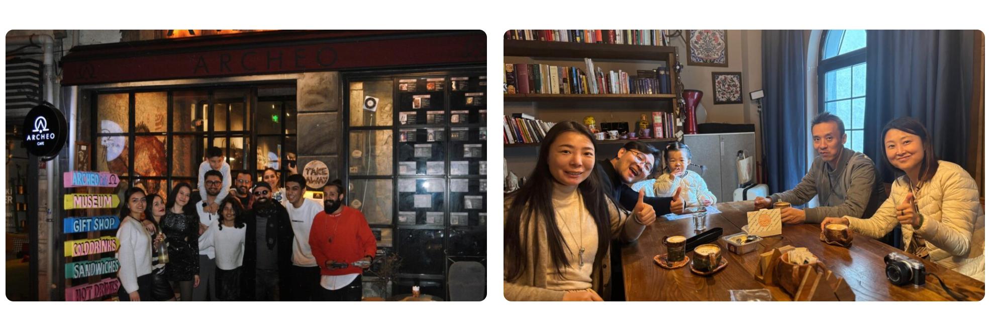 Archeo Ekibi ve Misafirler